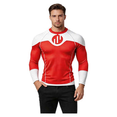 Invincible Season 4 (2026) Mark Grayson Thragg Printed Long Sleeve Shirt Cosplay Costume