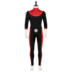 Invincible Season 4 (2026) Powerplex Red Black Jumpsuit Outfits Cosplay Costume
