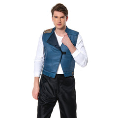Jedi: Survivor Cal Kestis Blue Vest Cosplay Costume Outfits Halloween Carnival Party Suit