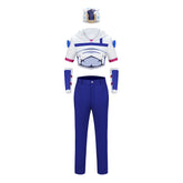 Johnny Joestar Blue Set Outfits Cosplay Costume Halloween Carnival Party Suit