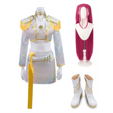 KPop Demon Hunters (2025) Mira What It Sounds Like White Outfits Cosplay Costume