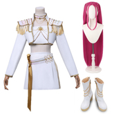 KPop Demon Hunters (2025) What It Sounds Like Mira White Set Stage Outfits Cosplay Costume