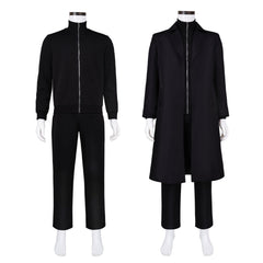 Kagurabachi (2027) Chihiro Rokuhira Black Set Outfits Cosplay Costume