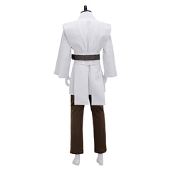 Kenobi Jedi Tunic White Version No Cloak Set Outfits Cosplay Costume Halloween Suit