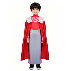 Kids Children Invincible Season 4 (2026) Thragg Grand Regent Red Set Outfits Cosplay Costume