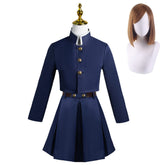Kugisaki Nobara Blue Uniform Set Cosplay Costume Outfits Halloween Carnival Suit