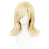 Lucy Steel Yellow Wig Cosplay Costume Halloween Suit