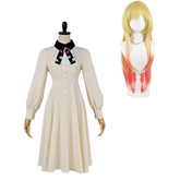 Marriagetoxin (2026) Mei Kinosaki Beige Dress Set Outfits Cosplay Costume