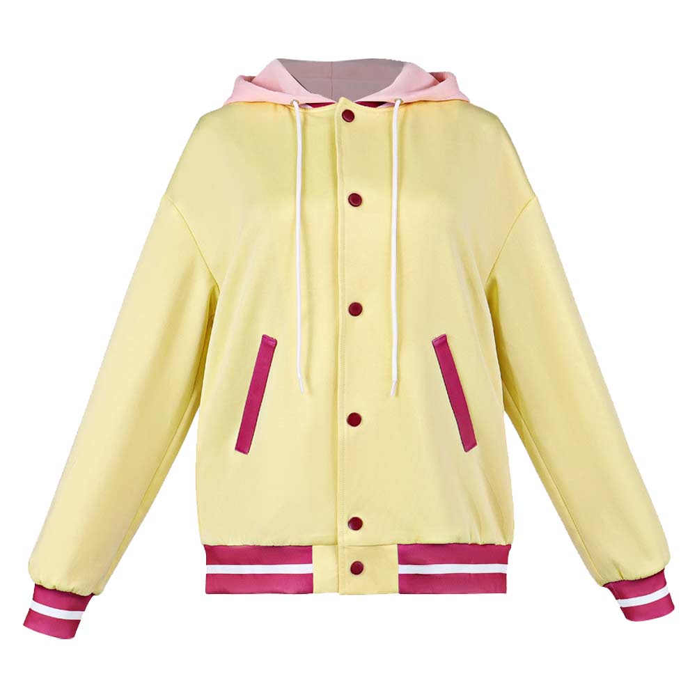 Marriagetoxin (2026) Shiori Ureshino Yellow Hoodie Jacket Outfits Cosplay Costume