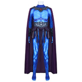 Masters Of The Universe (2026) Skeletor Blue Jumpsuit Cloak Set Outfits Cosplay Costume