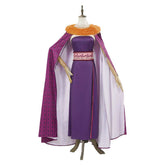 Moana 2 (2024) Matangi Purple Dress Cloak Set Outfits Cosplay Costume