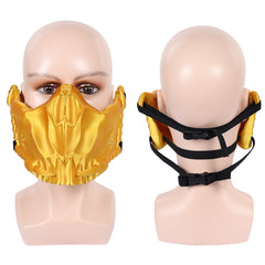 Mortal Kombat II (2025) Scorpion Face Mask Cosplay Accessories Props