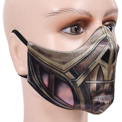 Mortal Kombat II (2026) Scorpion Face Mask Cosplay Accessories Props