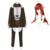 Mushoku Tensei Season 3 (2026) Eris Greyrat Brown Set Outfits Cosplay Costume