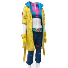 Mv Rivals Jubilee Yellow Blue Set Outfits Cosplay Costume Halloween Suit