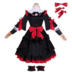 Needy Girl Overdose (2026) Michica Gokubara Black Dress Lolita Set Outfits Cosplay Costume