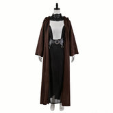 Nightsister Asajj Ventress White Black Cloak Set Outfits Cosplay Costume
