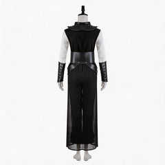 Nightsister Asajj Ventress White Black Cloak Set Outfits Cosplay Costume