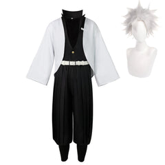 Shinazugawa Sanemi Cosplay Costume Outfits Halloween Carnival Party Suit