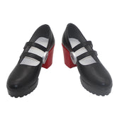 Game Zenless Zone Zero Ellen Joe Black Shoes Boots Cosplay Accessories Halloween Carnival Props