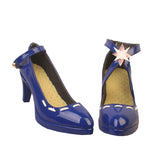 Game Honkai: Star Rail Robin Blue Shoes Boots Cosplay Accessories Halloween Carnival Props
