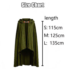 The Lord Of The Rings The Hobbit Green Hooded Cloak Outfits Cosplay Costume