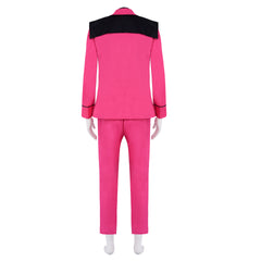 Elvis (2022) Elvis Presley Shirt Pink Coat Pants Outfits Cosplay Costume Halloween Carnival Suit