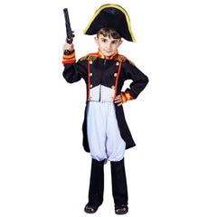 Kids Children Movie Napoleon 2023 Napoleon Black Tuxedo Outfits Set Cosplay Costume Halloween Carnival Suit