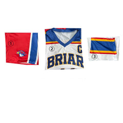 Off Campus (2026) Garrett Graham Hockey Jersey Briar Uniform Outfits Cosplay Costume