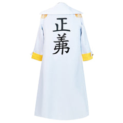 One Piece Admiral Of The Navy Coat Outfits Cosplay Costume Halloween Carnival Suit