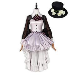 One Piece Heroines (2026) Perona Black White Dress Set Outfits Cosplay Costume
