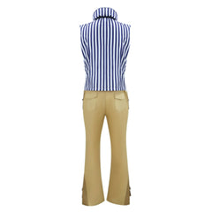 One Piece Live-action 2 (2026) Mr. 3 Galdino Blue Brown Set Outfits Cosplay Costume