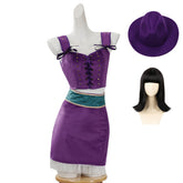 One Piece Live-action 2 (2026) Nico Robin Purple Set With Hat Outfits Cosplay Costume