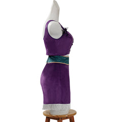 One Piece Live-action 2 (2026) Nico Robin Purple Set With Hat Outfits Cosplay Costume