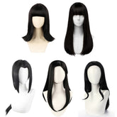 One Piece Nico Robin Black Wigs Cosplay Accessories Halloween Carnival Props
