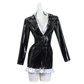 One Piece Nico·Robin Enies Lobby Black Leather Cosplay Costume Outfits Halloween Carnival Suit