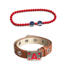 One Piece Portgas·D· Ace Belt Necklace Cosplay Accessories Halloween Carnival Props