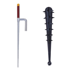 One Piece Smoker Retractable Nanashaku Jitte Kaidou Hassaikai Weapon Cosplay Accessories Props