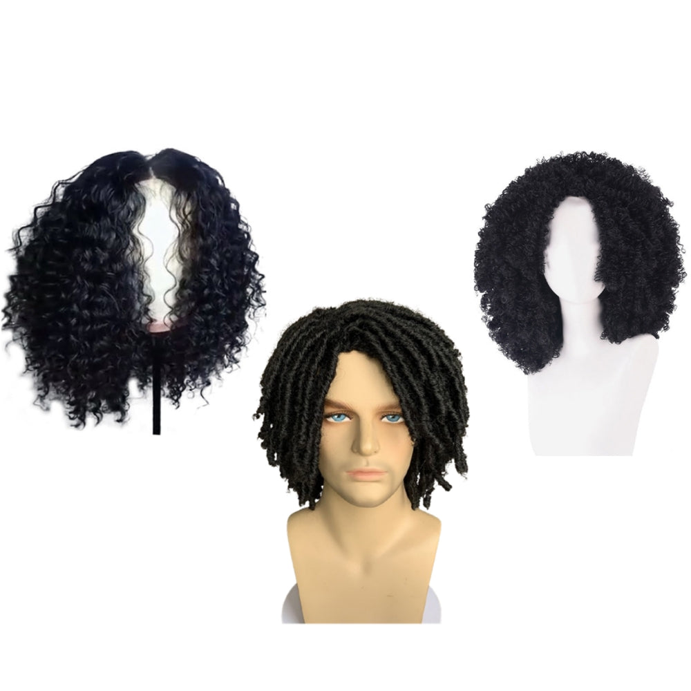 One Piece Usopp Brook Cosplay Wig Halloween Carnival Accessories Props