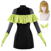 Oshi No Ko Season 3 (2026) Mem Cho Green Black Dress Set Outfits Cosplay Costume