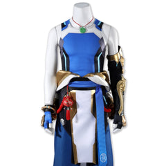 Overwatch 2 Wuyang Ye White Blue Full Set Outfits Cosplay Costume