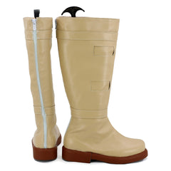 Padme Amidala Beige Boots Cosplay Shoes Halloween Props