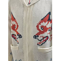 Project Hail Mary (2026) Ryland Grace Apricot Fox Knitted Zipper Jacket Outfits Cosplay Costume