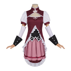 Puella Magi Madoka Magica The Movie (2026) Kyoko Sakura Red Dress Set Outfits