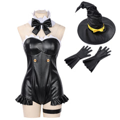 Rem Black Phantom Night Wizard Set Outfits Cosplay Costume Halloween Suit