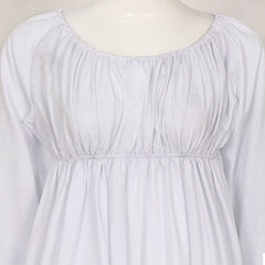 Resident Evil Requiem (2026) Emily White Distressed Dress Outfits Cosplay Costume