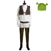 Shrek Forever After Shrek 4 Cosplay Costume Shrek Mens Outfits Halloween Carnival Suit