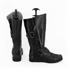 Sith Darth Maul Black Silver Boots Shoes Cosplay Accessories Halloween Props