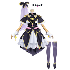 Star Detective Precure! (2026) Moria Luluka Black Cure Arcana Shadow Set Outfits Cosplay Costume
