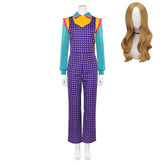 Stranger Things (2025) Holly Wheeler Purple Overalls Set Outfits Cosplay Costume